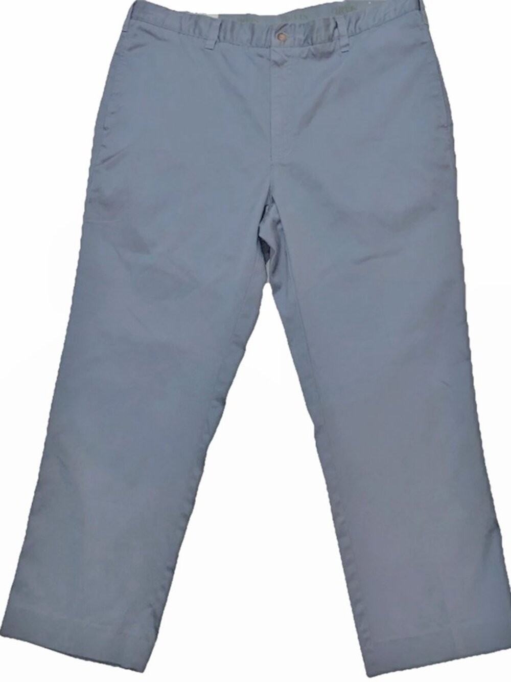NEW Orvis Surf Wash Twill Cotton Chinos Pants! 40 x 29 Grayish Blue Flat Front